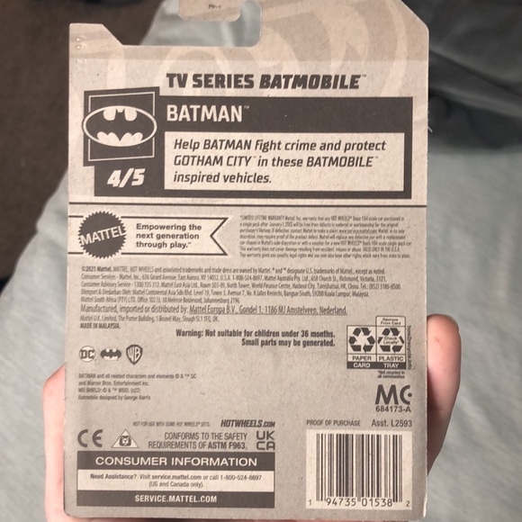 TV Series Gold batmobile - Picture 7 of 7